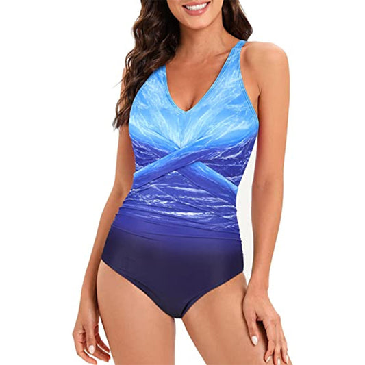 Color Block Swimwear | One-Piece Swimwear | Poolside Chic Swimwear