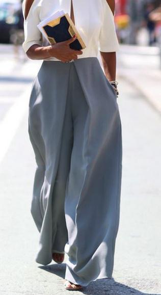 Free Shipping Clearence Wide Leg Loose Casual Street High Waist Pants