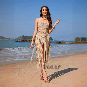 Sexy Dress|Knit Dress|Beach cover-up Dress