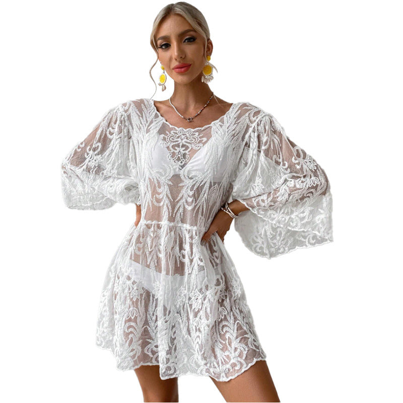 Sensual Dress|Lace Dress|Bikini cover-up Dress