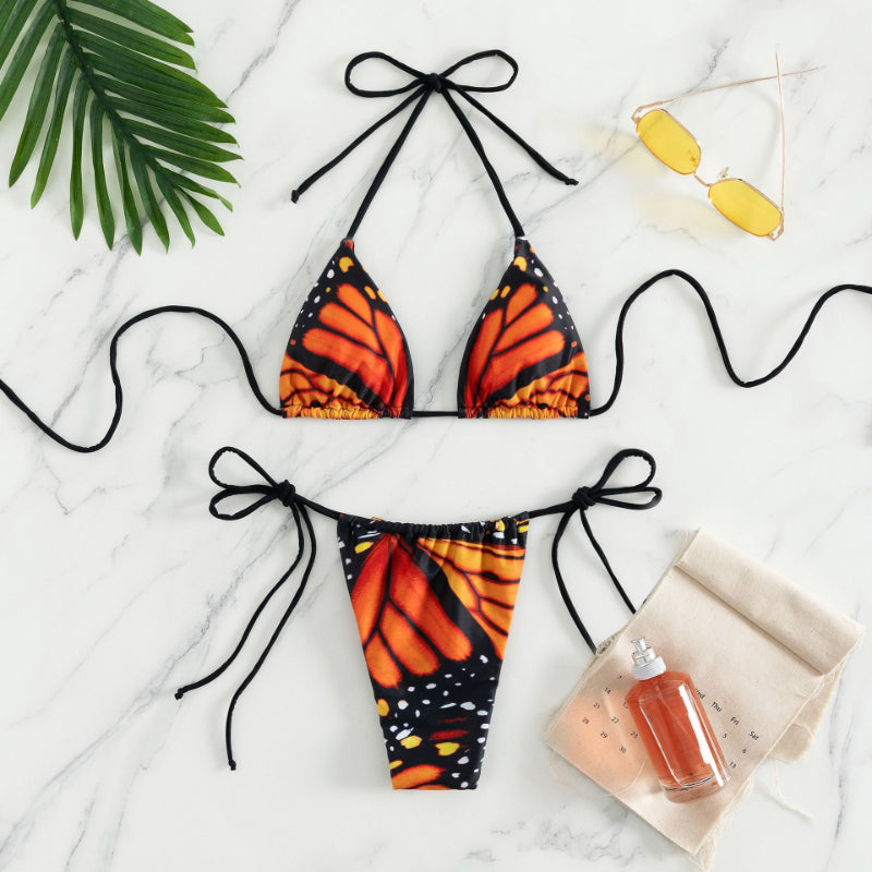 Strappy Swimwear | Beach Swimwear | Chic Swimwear