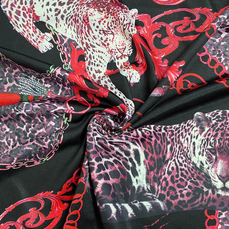 Long sleeve Digital Print Shirt Dress