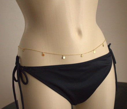 Hot Sequins Waist BodyChain