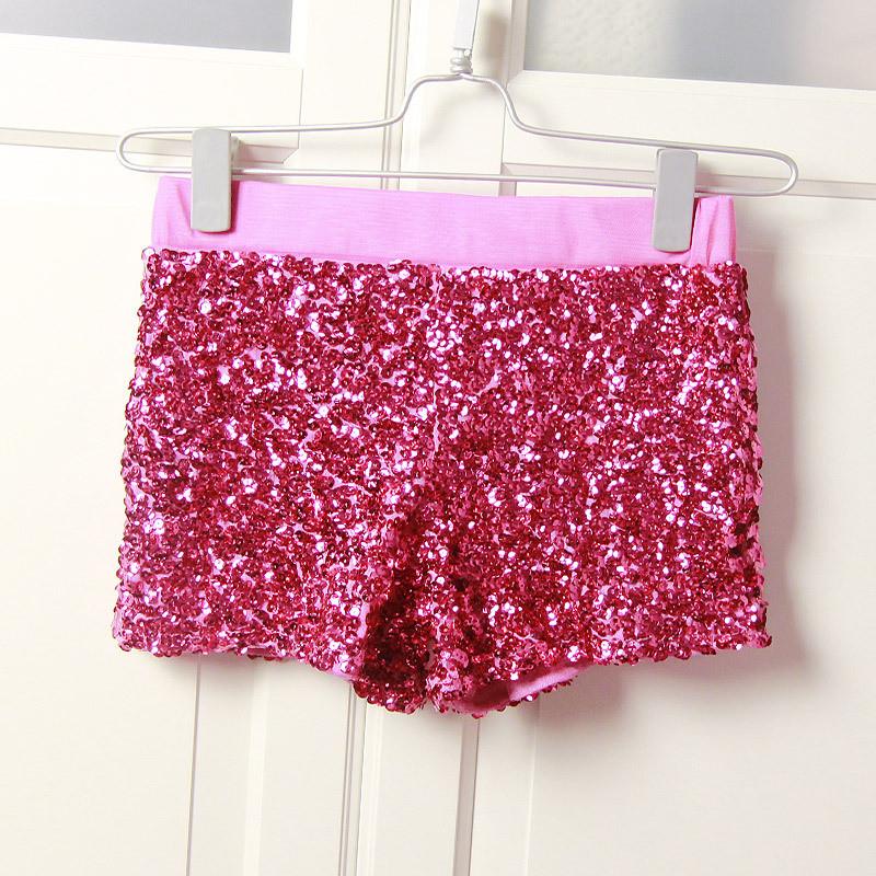 Shining Sequins Low Waist Bodycon Shorts