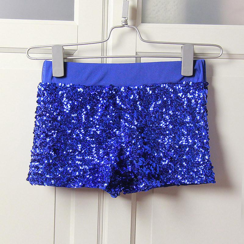 Shining Sequins Low Waist Bodycon Shorts