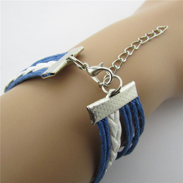 Elephants Tree Colorful Rope Bracelets