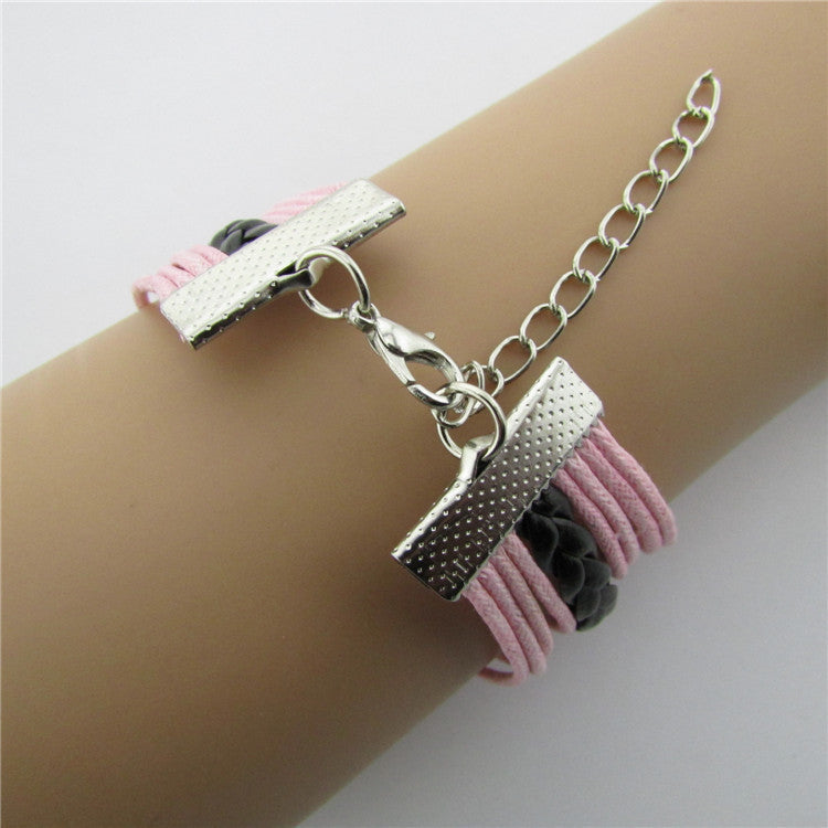 Elephant 8 LOVE Multielement Colored Fashion Bracelets