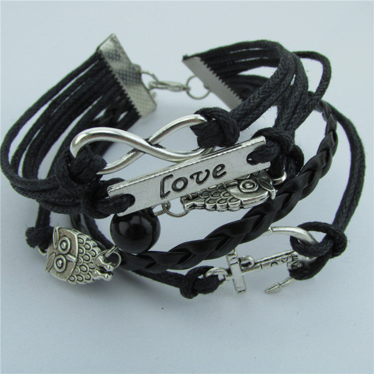 Anchor LOVE Owls Handmade Friendship Bracelets