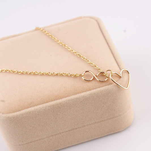 Beautiful Sun Hearts Pendant Necklace