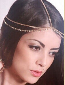 Manual Contracted Crystal Double Layers Hair Accessories
