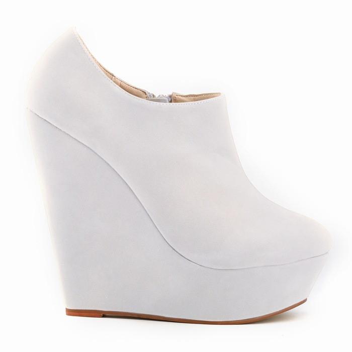 Cool Suede Pure Color Club Ankle Boots