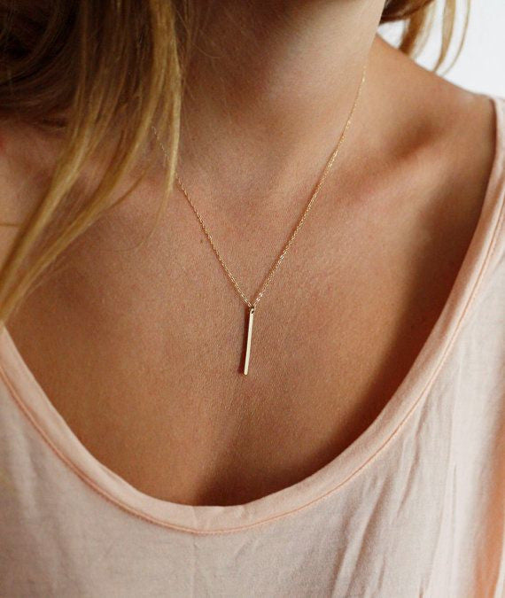 Hot Sales Rectangle Pendant Necklace
