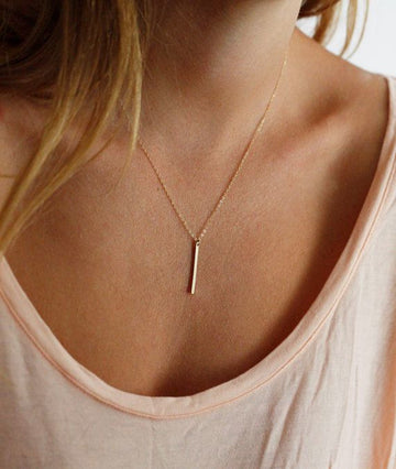 Hot Sales Rectangle Pendant Necklace