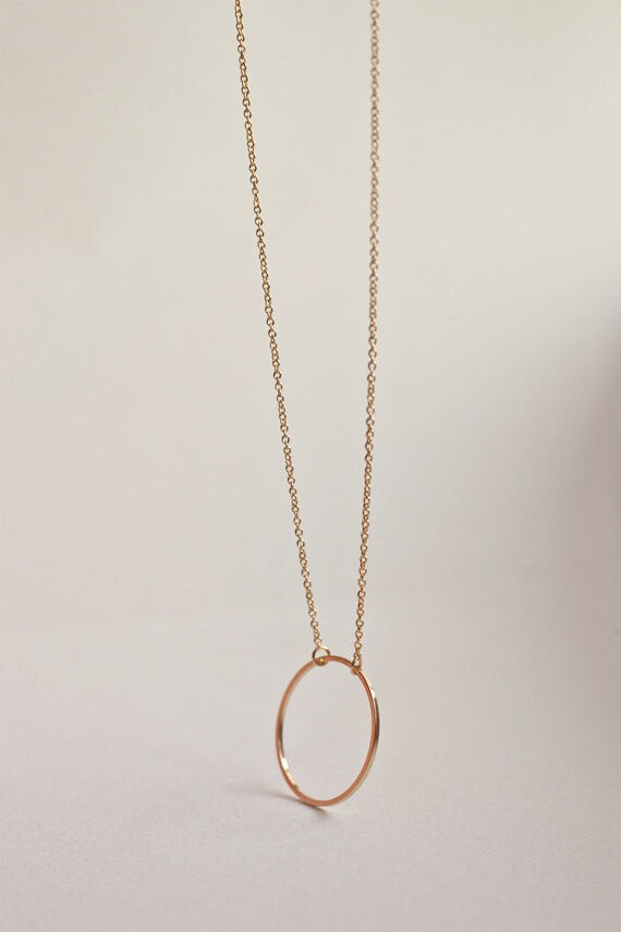 Hot Style Personality Fashion Circle Necklace