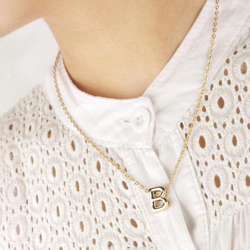 Fashion and Personality English 26 Letters Necklace