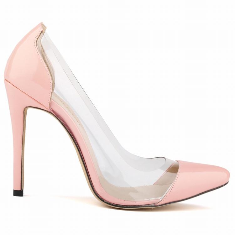 Pointed Classic Patchwork PU Shallow Shoes
