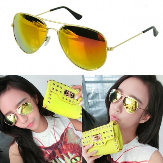 Hot Vintage Style Unisex Reflective Colorful Sunglasses