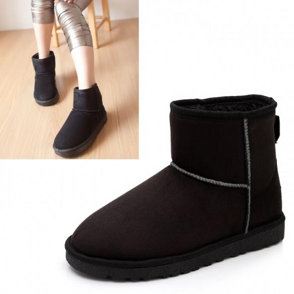 Women Winter Warm Ankle Snow Boots Shoes