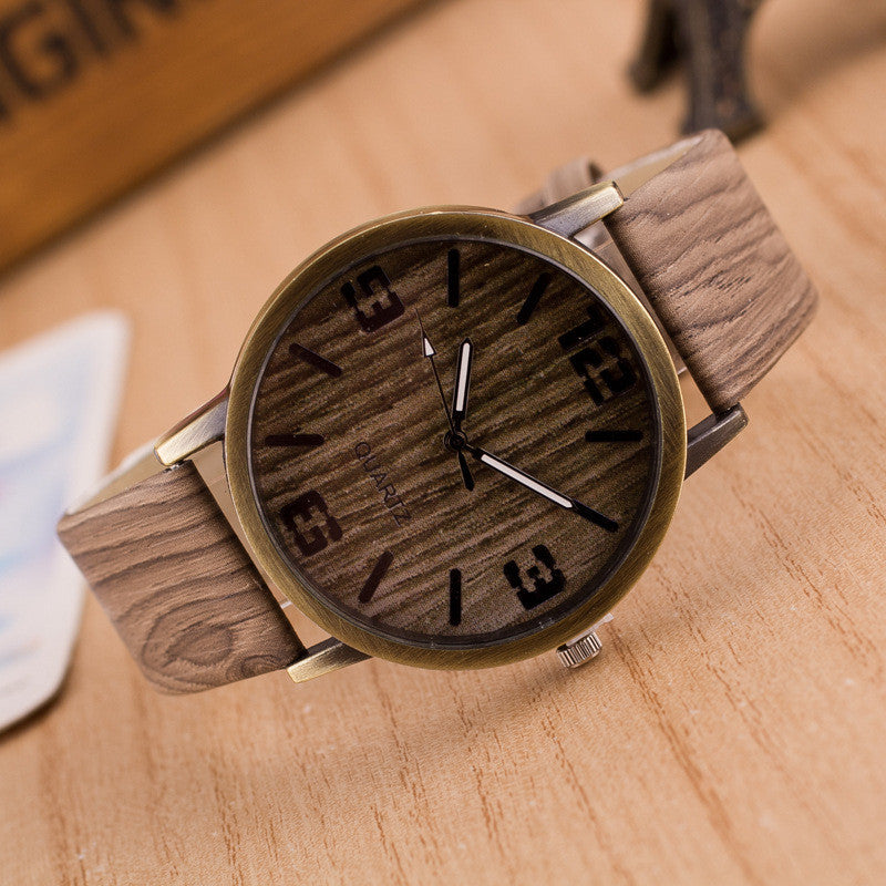 Creativity Wood Grain Watch