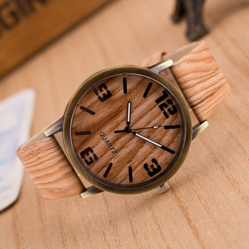 Creativity Wood Grain Watch