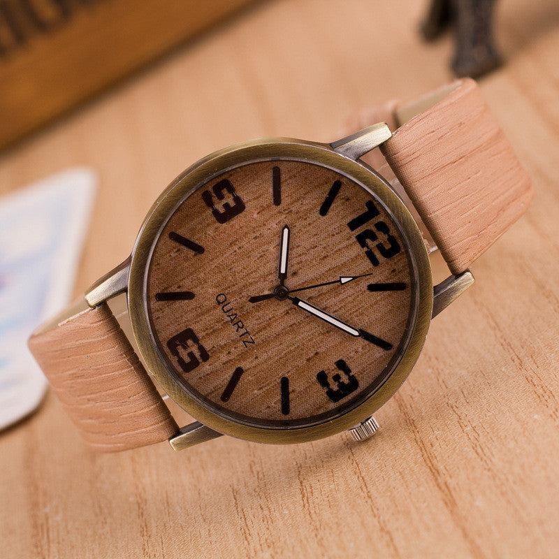 Creativity Wood Grain Watch