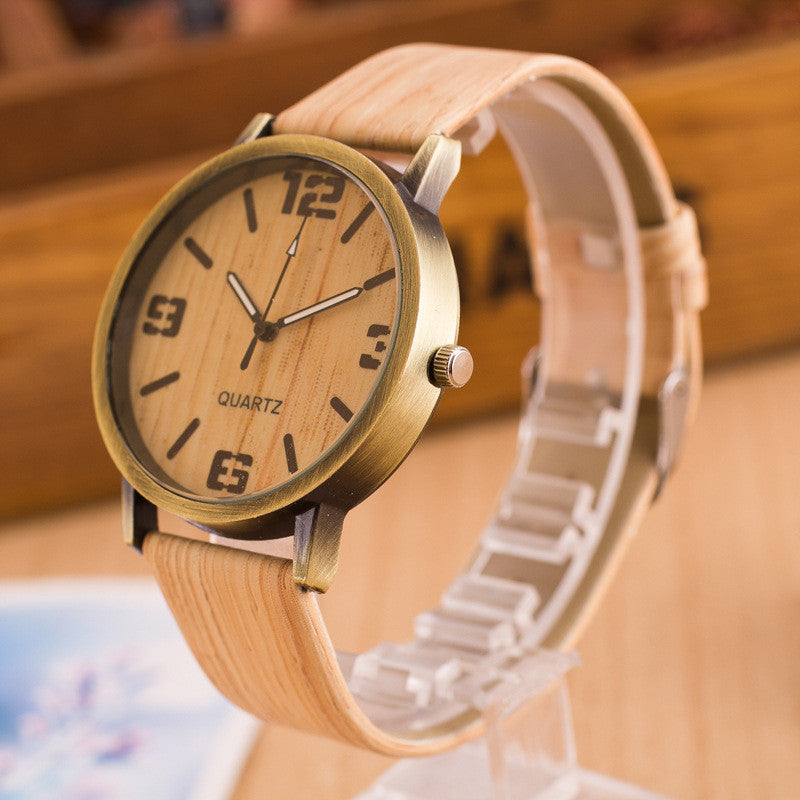 Creativity Wood Grain Watch