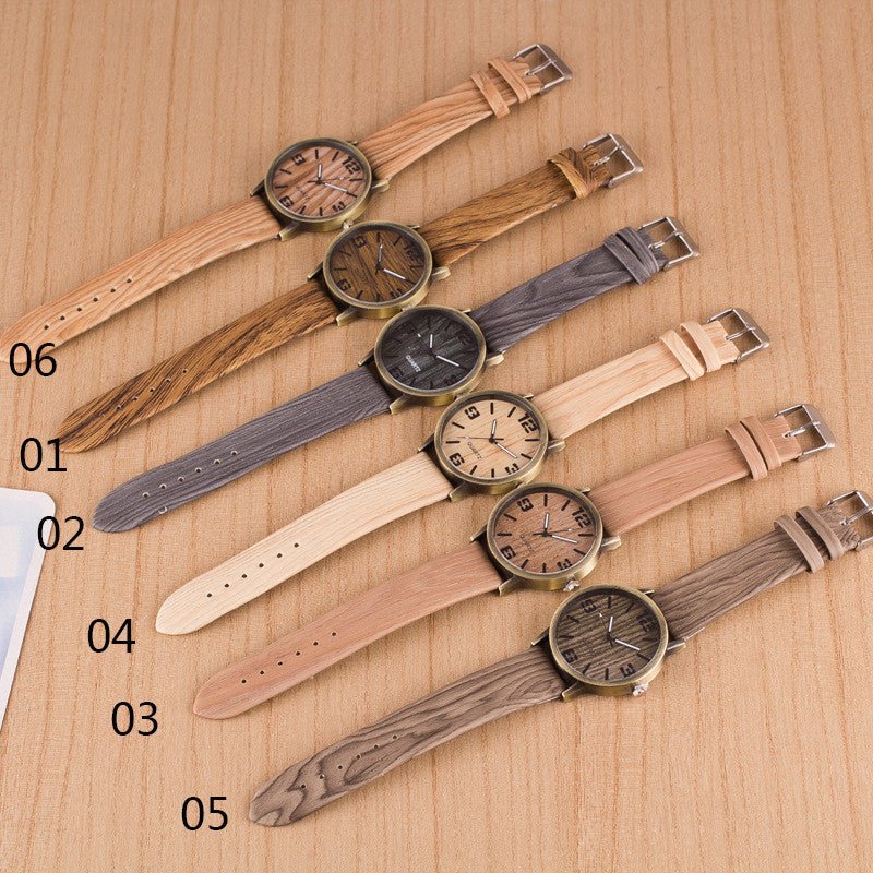 Creativity Wood Grain Watch