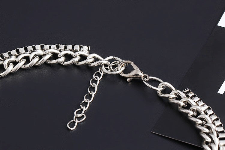 European Punk Retro Style Avatar Leaves Pendant Necklace