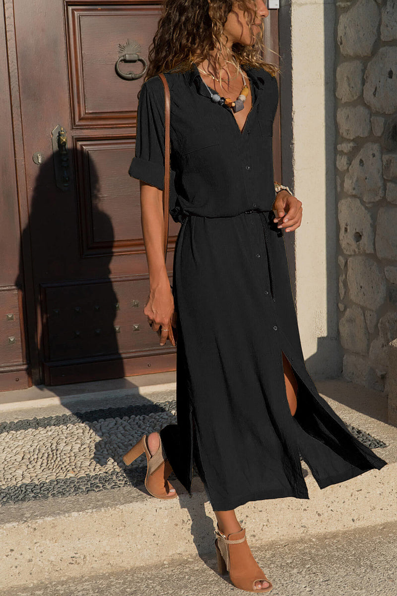 Fashion Loose long sleeve Long Dress