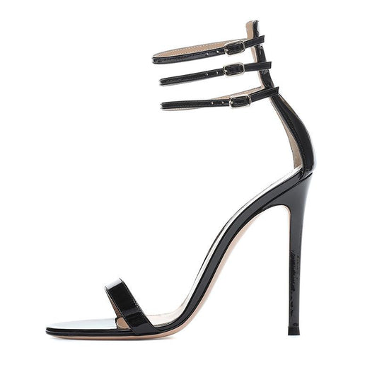 Metal buckle fashion foreign trade high-heeled Party Shoe