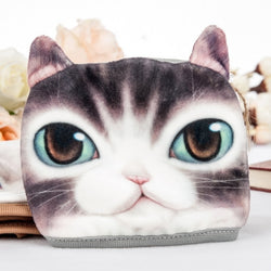 Unique Style New Fashion Casual Sport Outdoor 3D Pet Cat Cartoon Pattern Anti-Dust Cute Face Mask