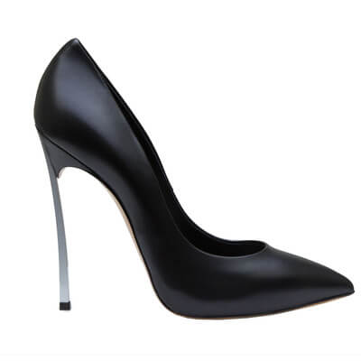 Point Toe Fashion High Heel Leather Pumps