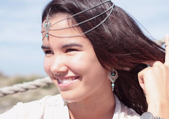 National Style Hollow Out Beautiful Earrings