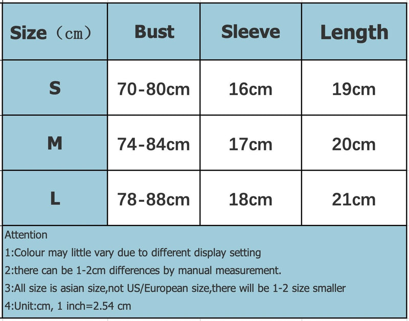 V-neck corded bubble sleeve T-shirt