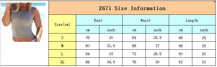 Sleeveless Scoop Sheath Crop Top Spaghetti Strap Vest