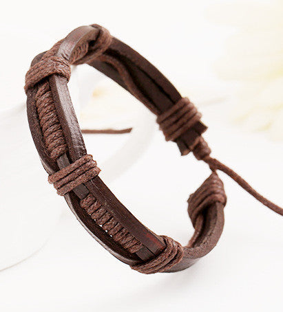 Hot Sale Leather Woven Bracelet