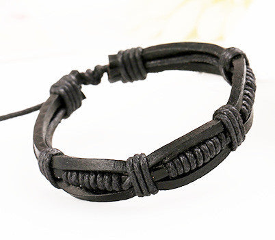 Hot Sale Leather Woven Bracelet