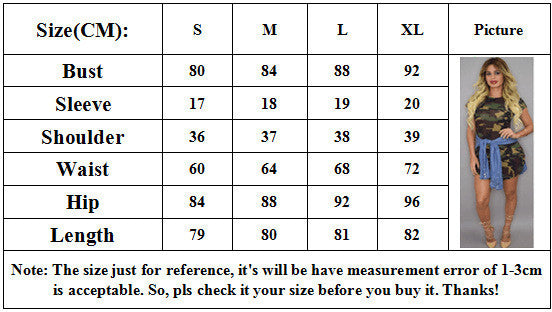 Sheath Short Sleeves Irregular Bodycon Camouflage Club Dress - May Your Fashion - 3