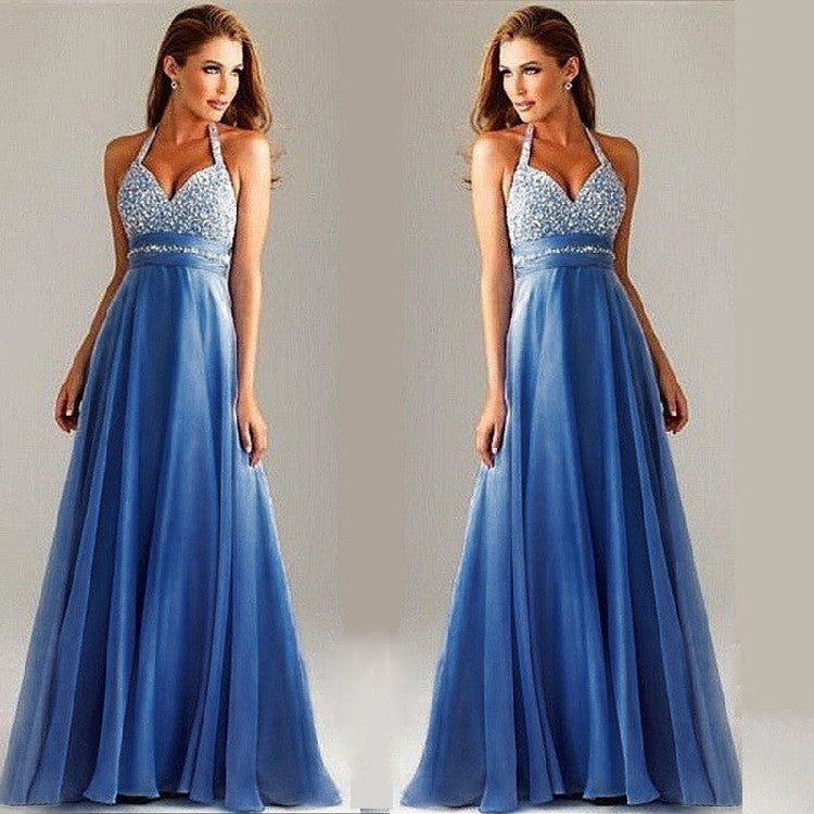 Sleeveless Spaghetti Strap Strapless Mesh Long Evening Dress - May Your Fashion - 2