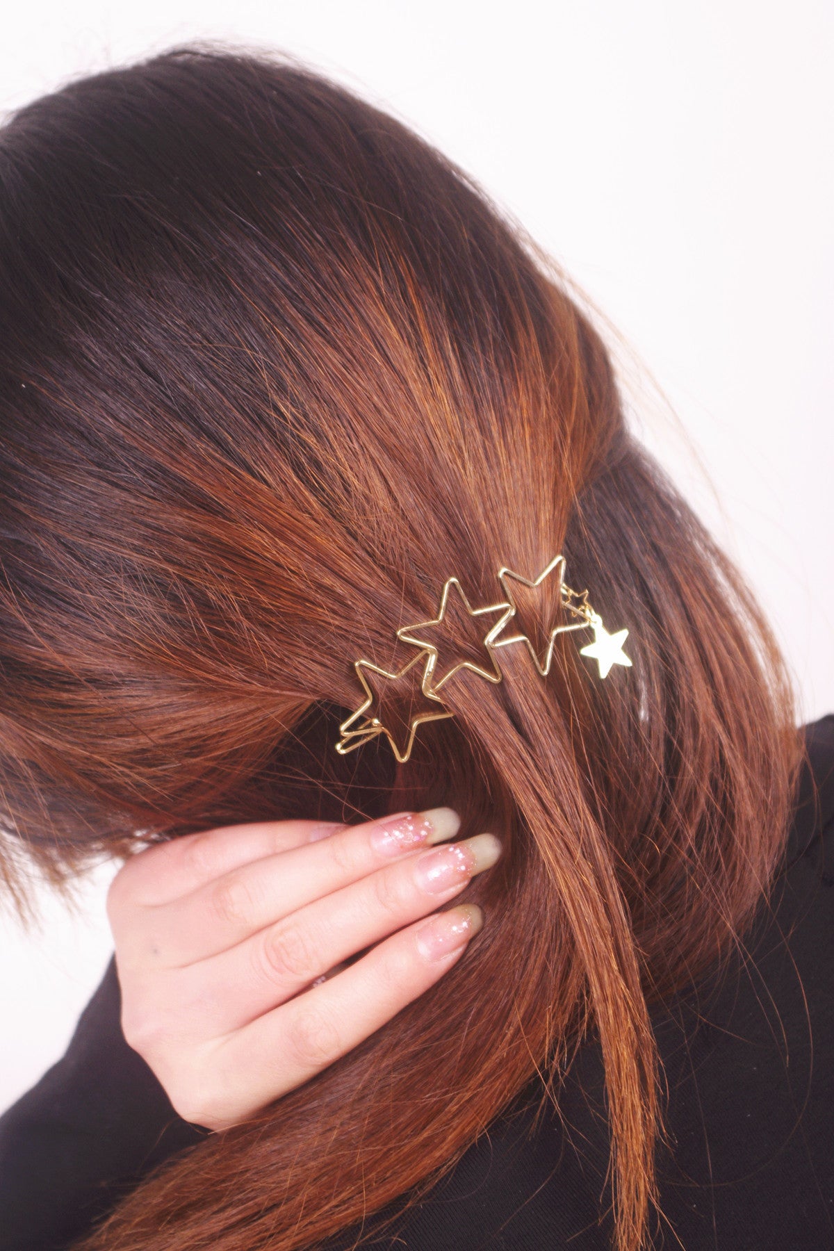 Beautiful Hollow Out Star Tassels Hairpin