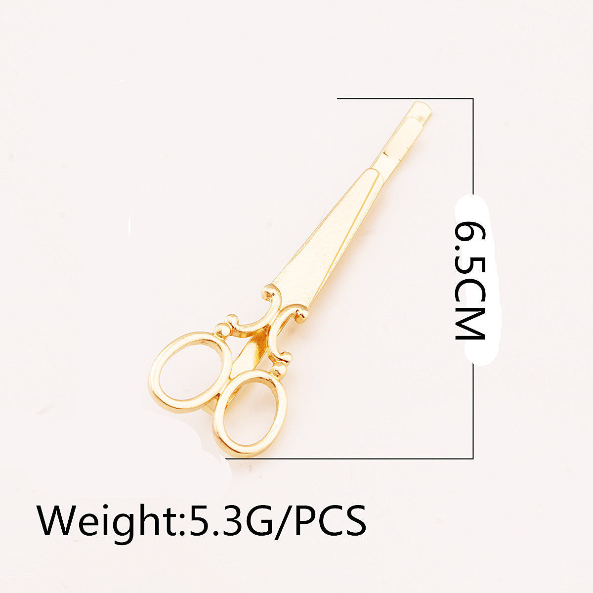 Unique Metal Scissors Women's HairPin