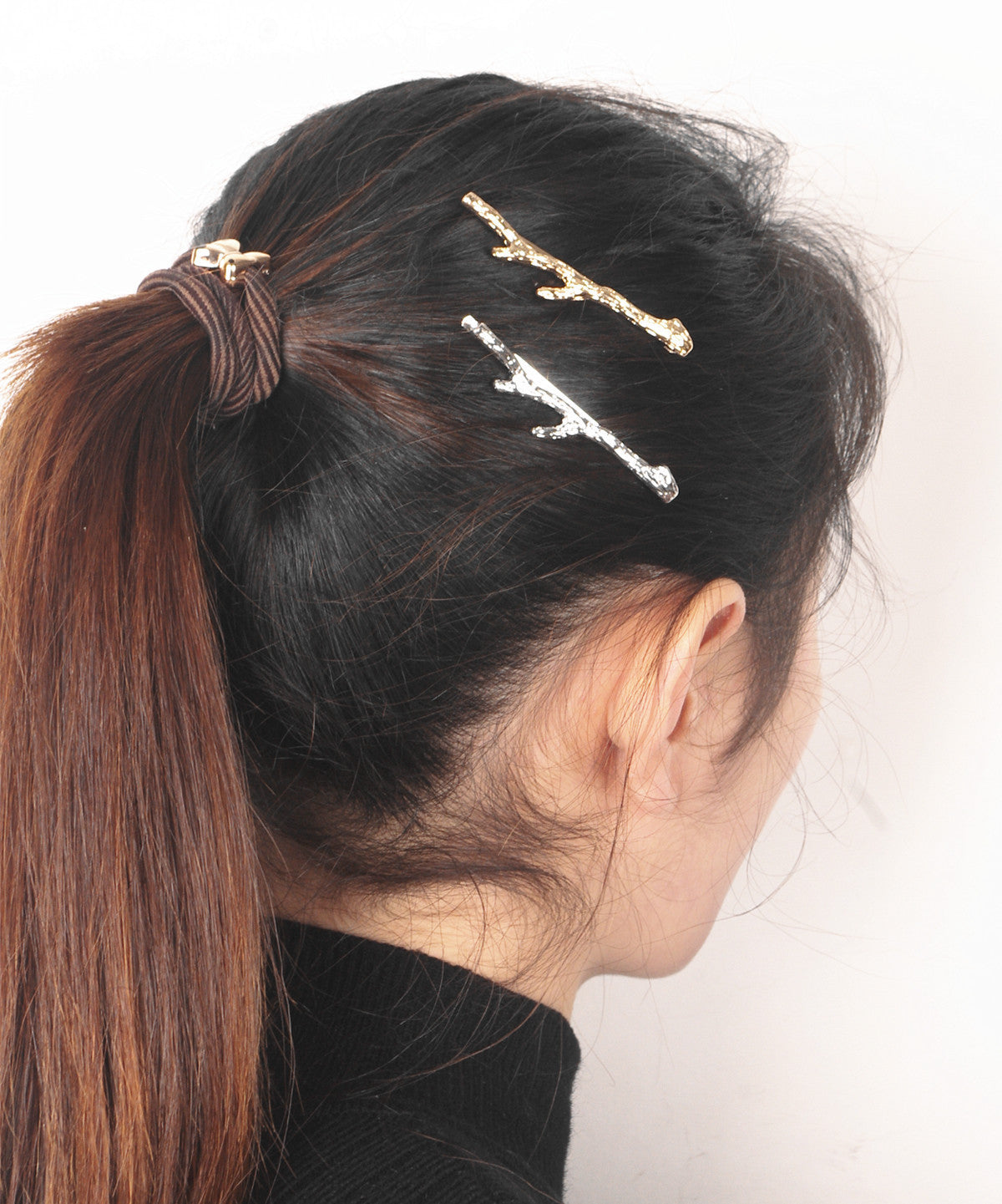 Fashion Lady's Metal Branch Hairpin