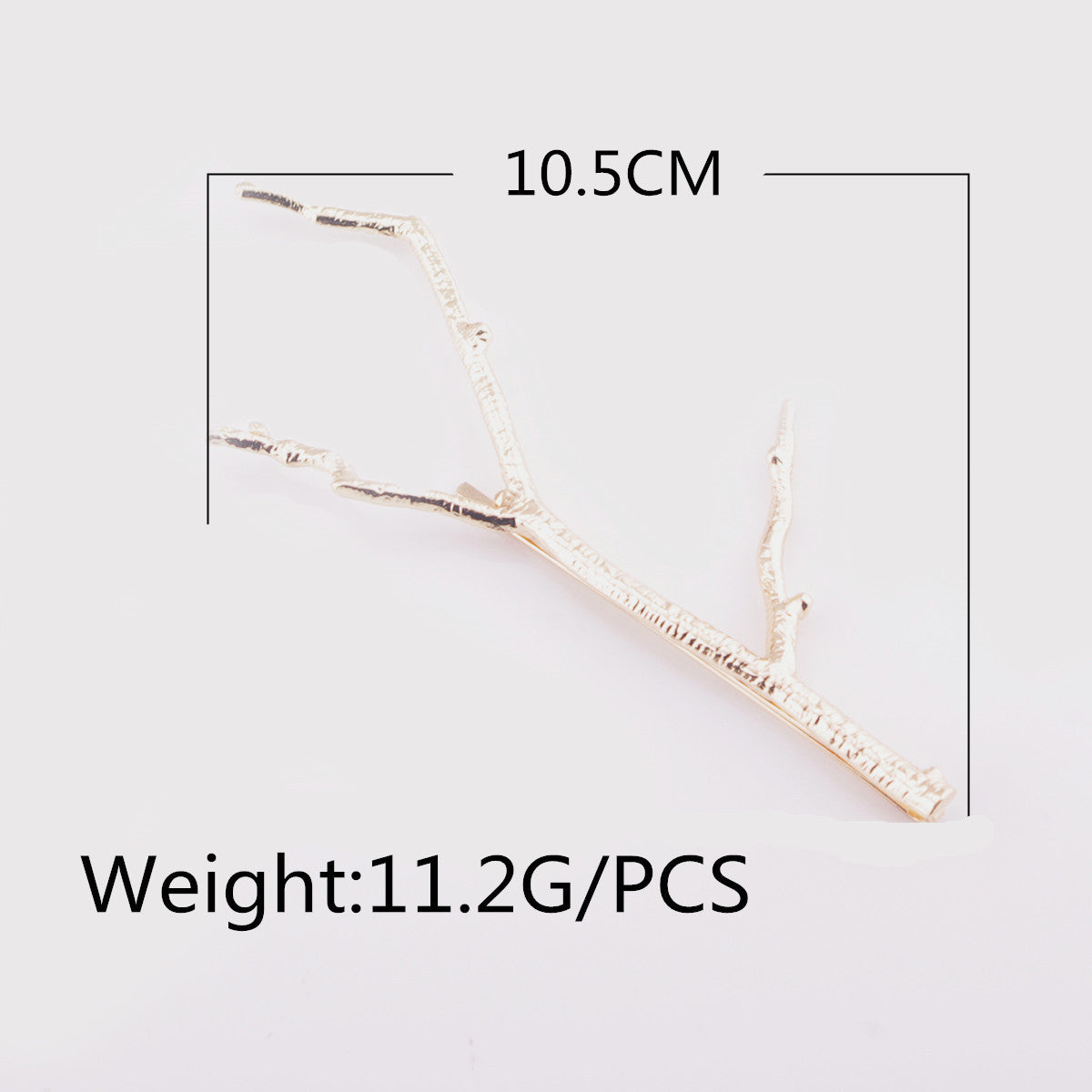 Metal Branch Women's Hair Clips