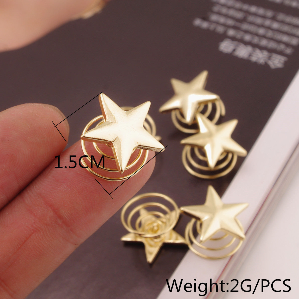 Beautiful Star Spring Women's Joker Hair Clips