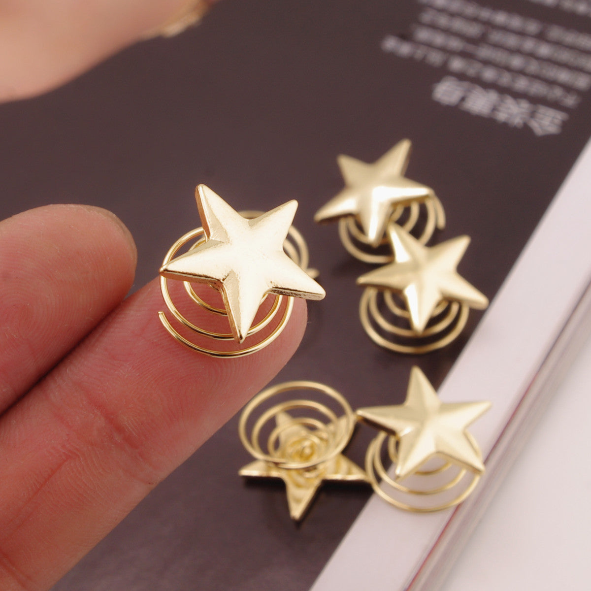 Beautiful Star Spring Women's Joker Hair Clips