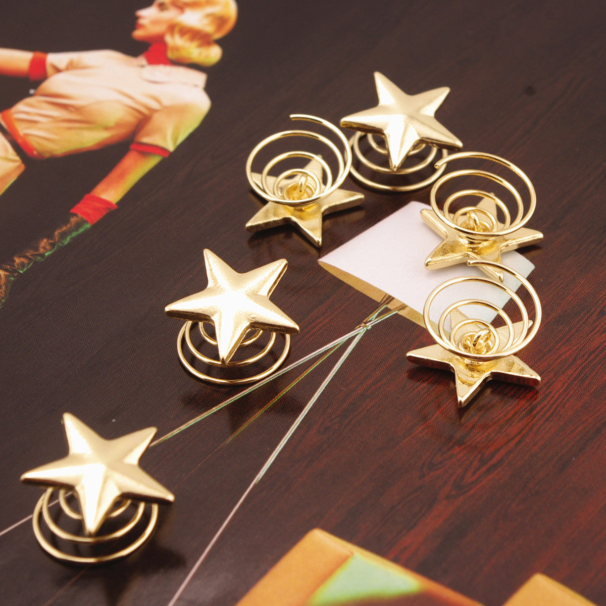 Beautiful Star Spring Women's Joker Hair Clips