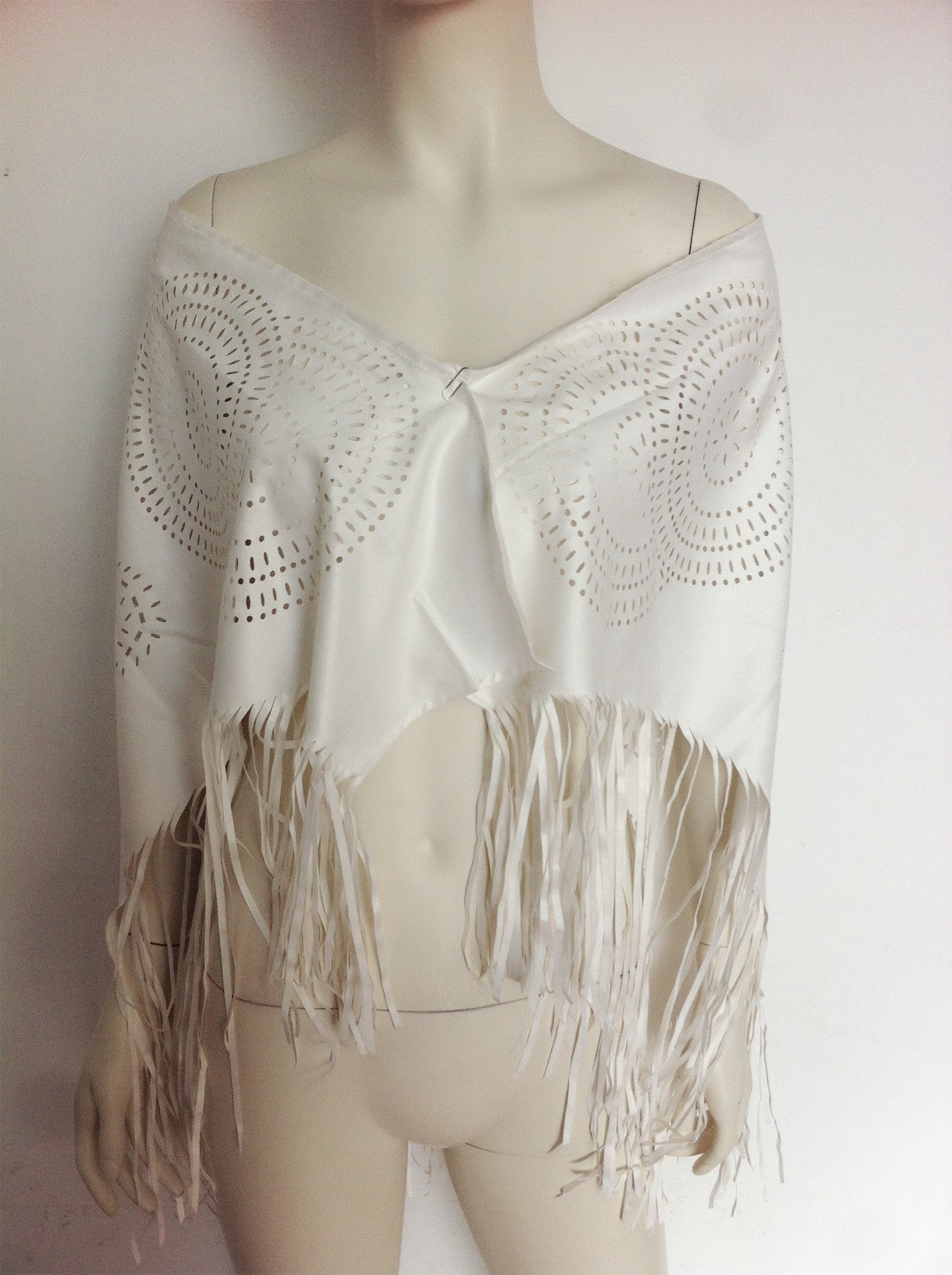 Fashion Bohemia Style Hollow Out Tassel Shawl Cardigan
