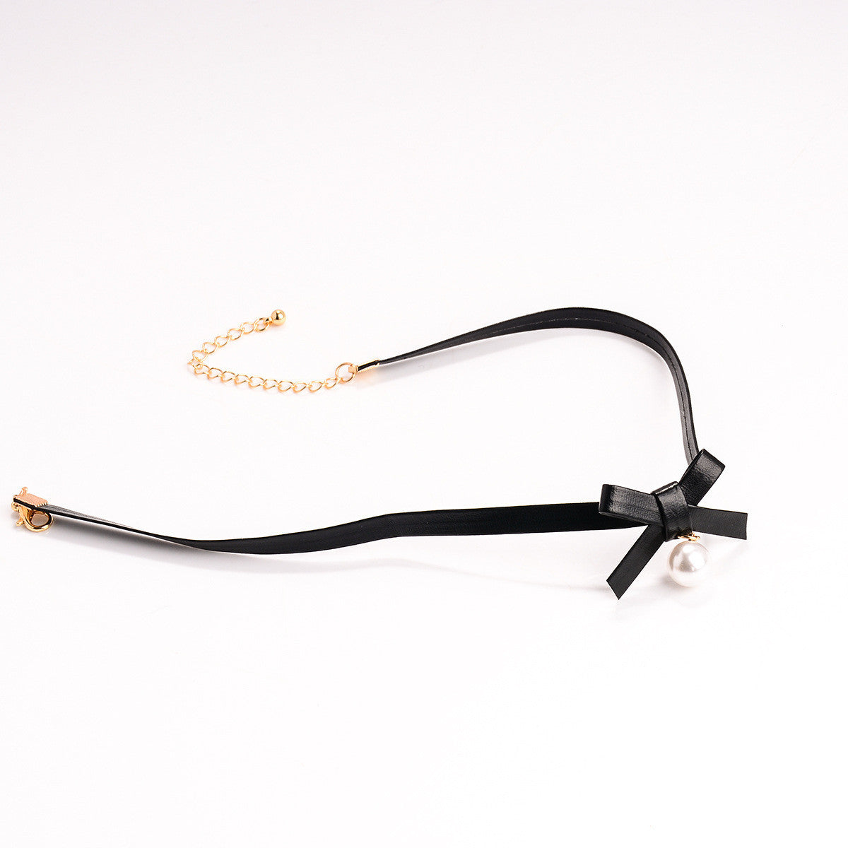 Cute Bowknot Pearl Lady's Necklace