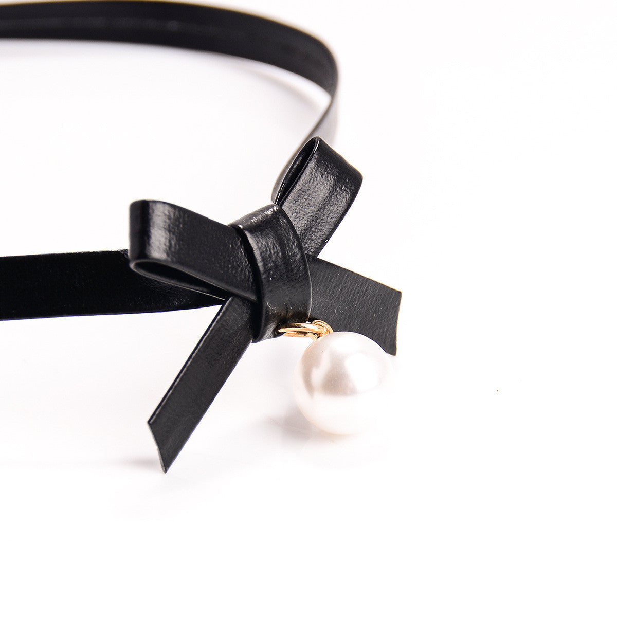 Cute Bowknot Pearl Lady's Necklace