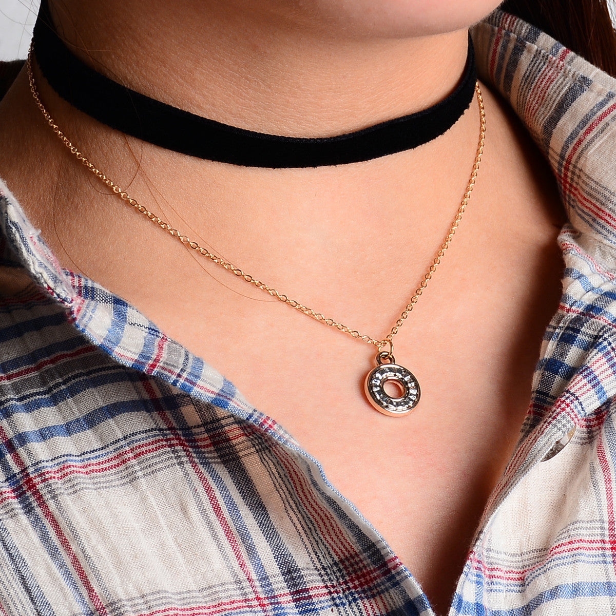 Personality Fashion Short Pendant Necklace
